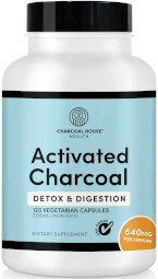 Activated Charcoal Capsules &ndash; 125 vegicaps